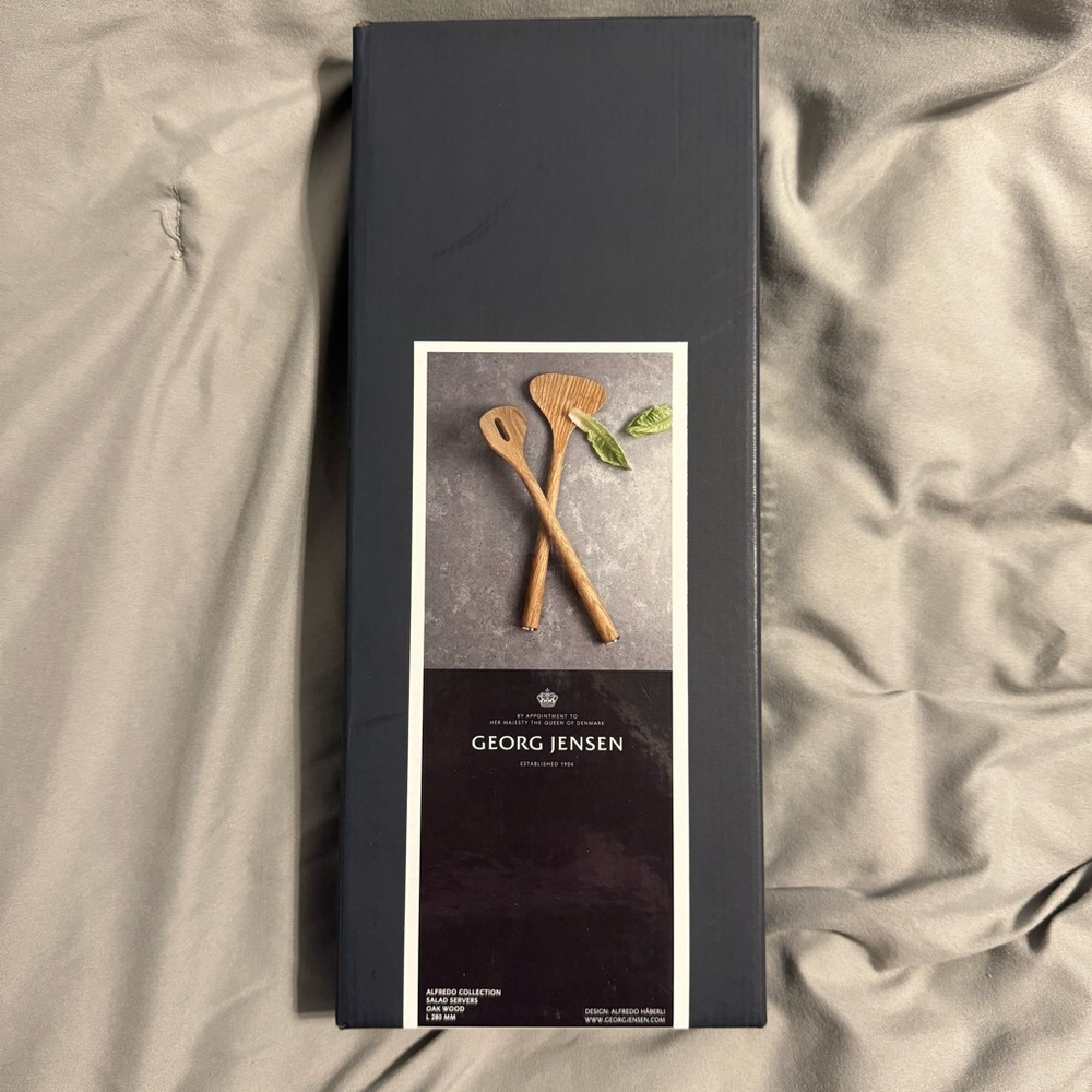Georg Jensen Alfredo salad servers